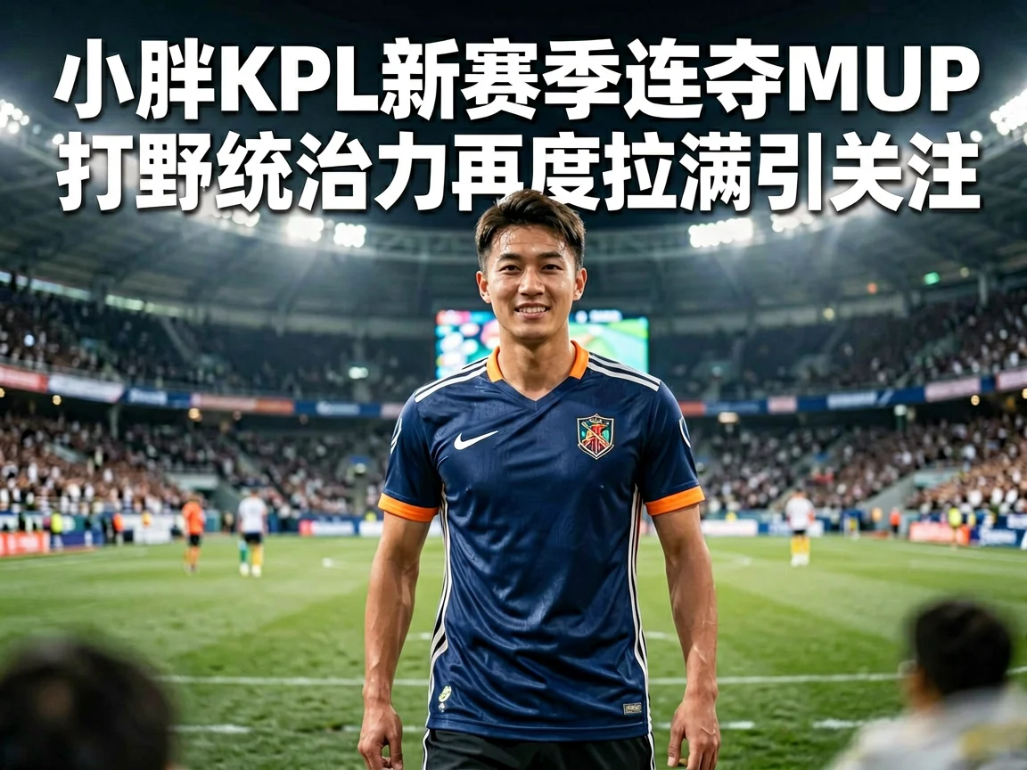 小胖KPL新赛季连夺MVP打野统治力再度拉满引关注